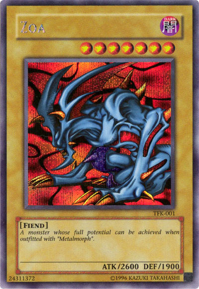 Zoa [TFK-001] Super Rare Yu-Gi-Oh!