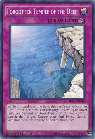 Forgotten Temple of the Deep [BP03-EN216] Common Yu-Gi-Oh!