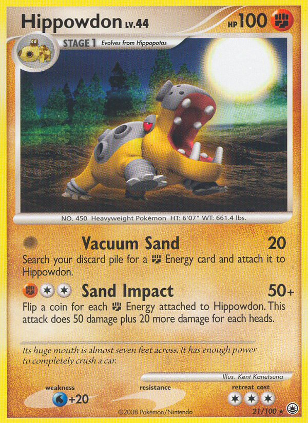 Hippowdon (21/100) [Diamond & Pearl: Majestic Dawn] Pokémon