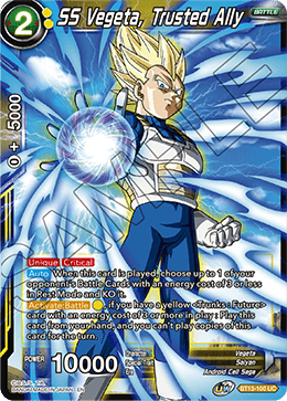 SS Vegeta, Trusted Ally (Uncommon) (BT13-100) [Supreme Rivalry] Dragon Ball Super