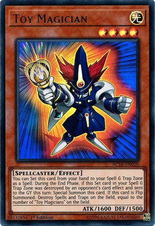 Toy Magician [AC18-EN020] Ultra Rare Yu-Gi-Oh!