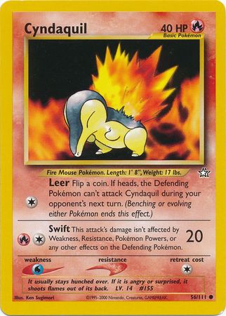 Cyndaquil (56/111) [Neo Genesis Unlimited] Pokémon