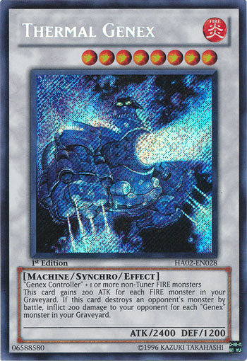 Thermal Genex [HA02-EN028] Secret Rare Yu-Gi-Oh!