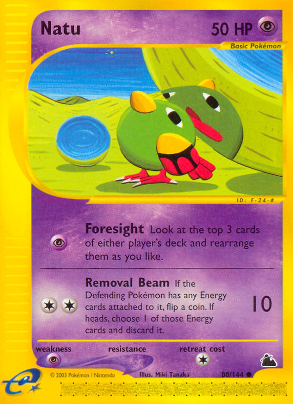 Natu (80/144) [Skyridge] Pokémon