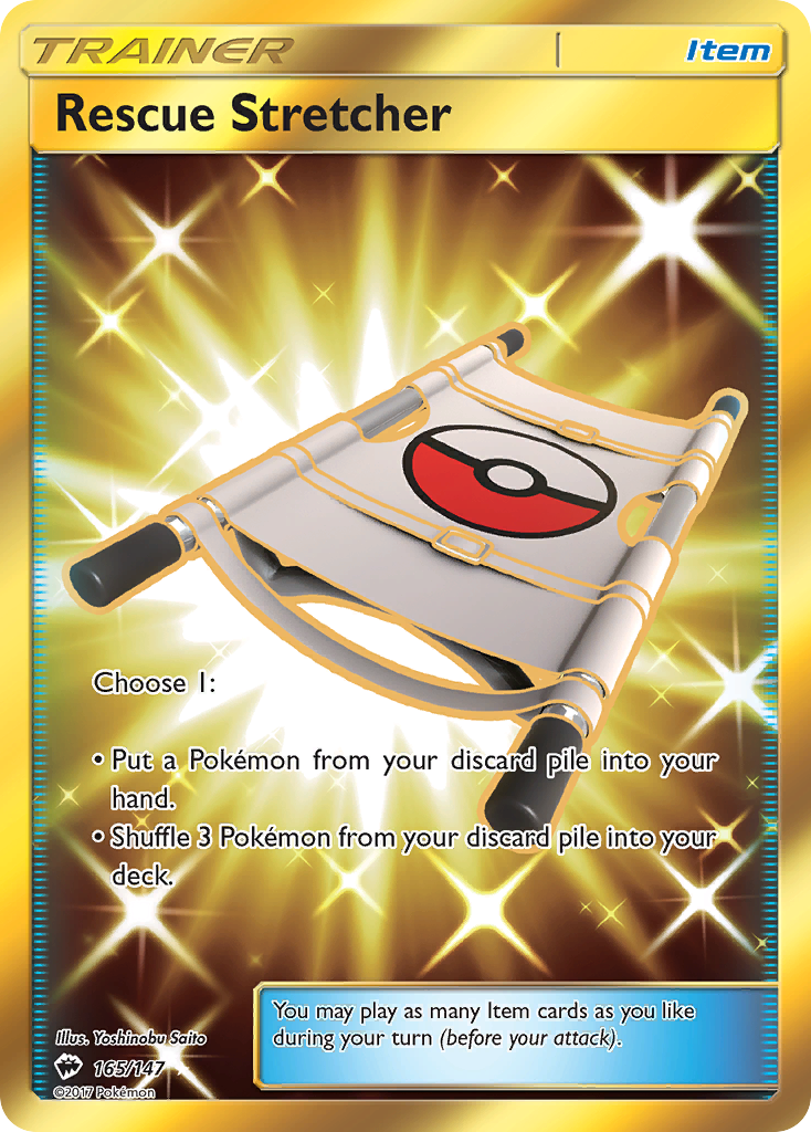 Rescue Stretcher (165/147) [Sun & Moon: Burning Shadows] Pokémon