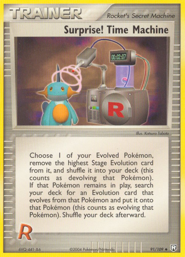 Surprise! Time Machine (91/109) [EX: Team Rocket Returns] Pokémon