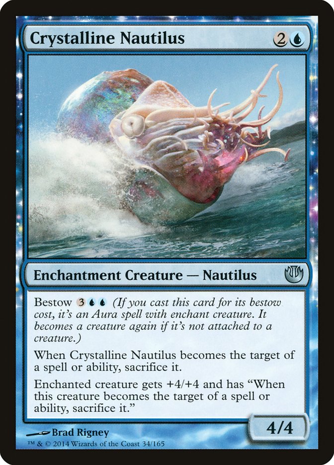 Crystalline Nautilus [Journey into Nyx] Magic: The Gathering