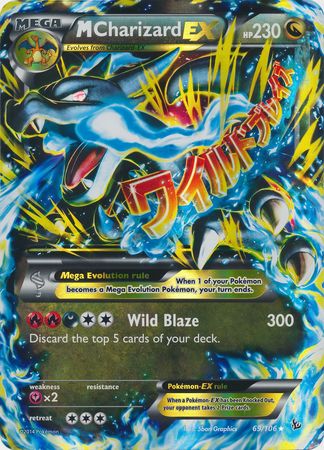 M Charizard EX (69/106) (Jumbo Card) [XY: Flashfire] Pokémon