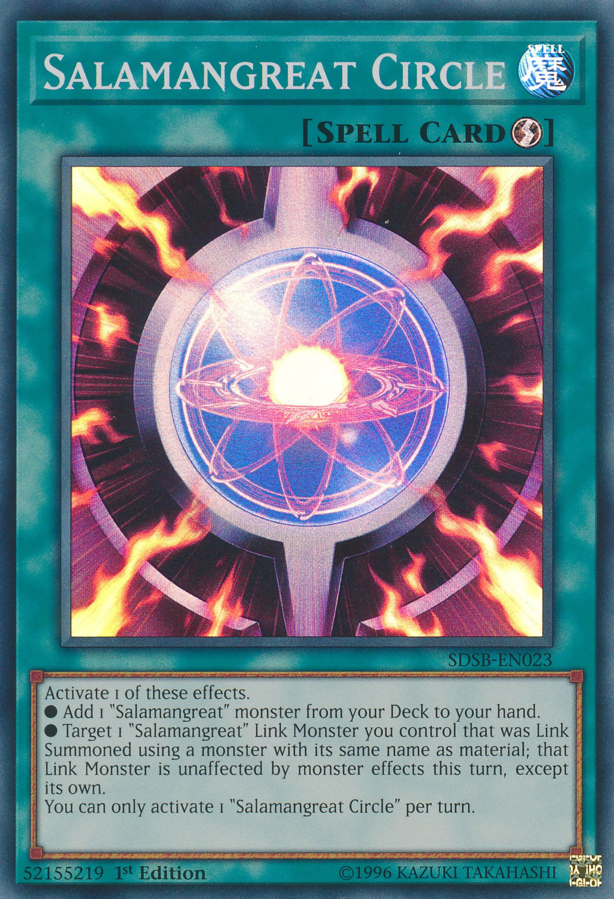 Salamangreat Circle [SDSB-EN023] Super Rare Yu-Gi-Oh!