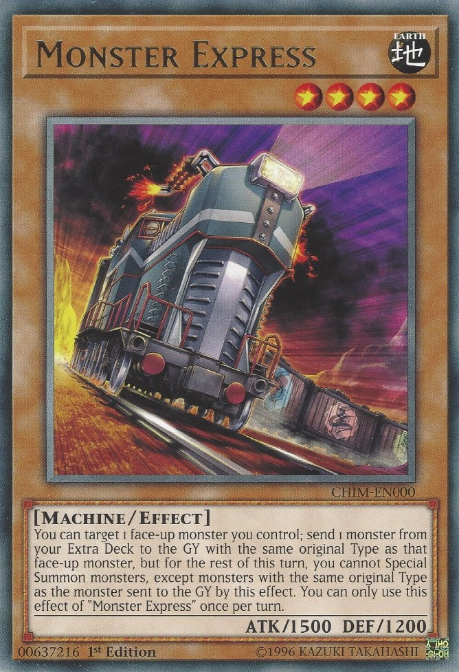 Monster Express [CHIM-EN000] Rare Yu-Gi-Oh!