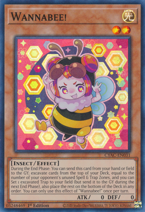 Wannabee! [CYAC-EN031] Super Rare Yu-Gi-Oh!