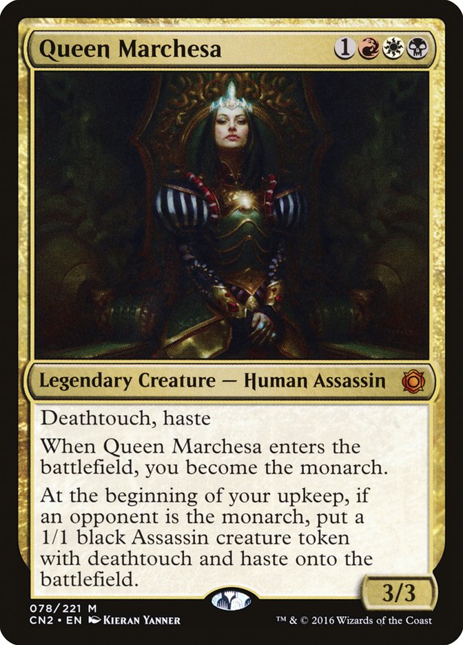 Queen Marchesa [Conspiracy: Take the Crown] Magic: The Gathering