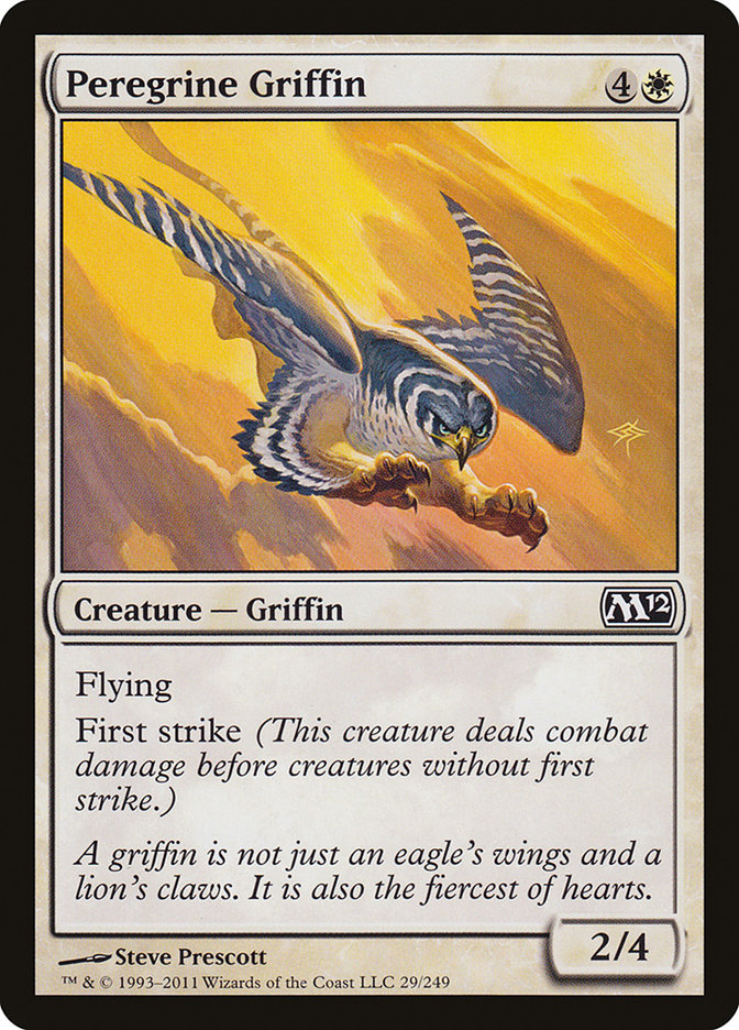 Peregrine Griffin [Magic 2012] Magic: The Gathering