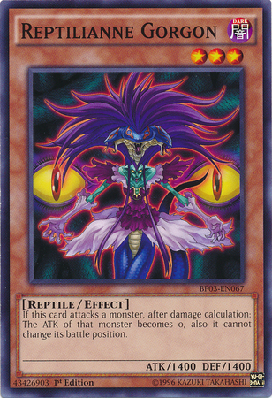 Reptilianne Gorgon [BP03-EN067] Common Yu-Gi-Oh!