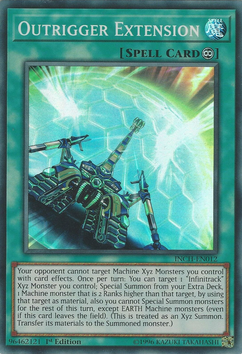 Outrigger Extension [INCH-EN012] Super Rare Yu-Gi-Oh!