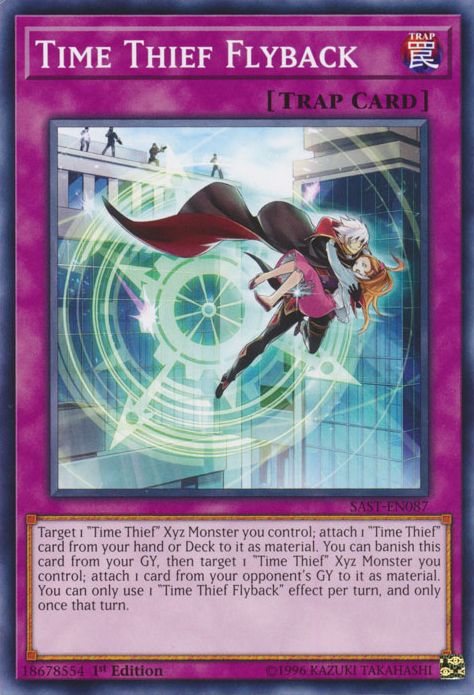 Time Thief Flyback [SAST-EN087] Common Yu-Gi-Oh!