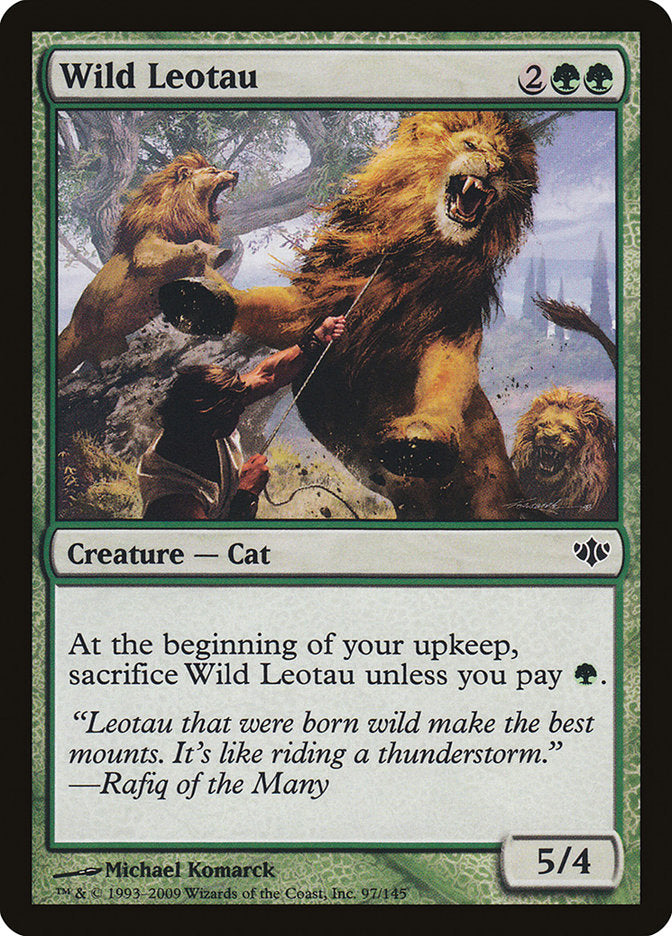 Wild Leotau [Conflux] Magic: The Gathering