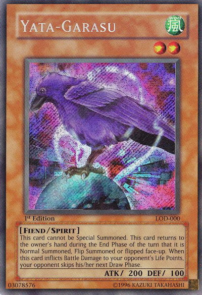 Yata-Garasu [LOD-000] Secret Rare Yu-Gi-Oh!