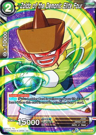 Zoldo of the Demonic Elite Four (BT11-109) [Vermilion Bloodline 2nd Edition] Dragon Ball Super