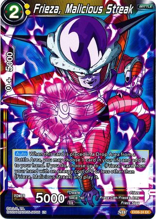 Frieza, Malicious Streak (EX06-24) [Special Anniversary Set] Dragon Ball Super