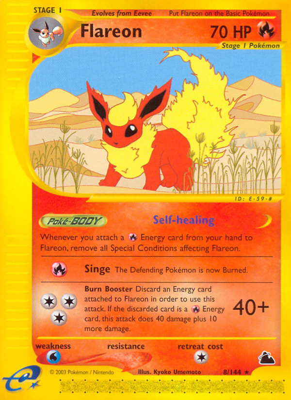 Flareon (8/144) [Skyridge] Pokémon