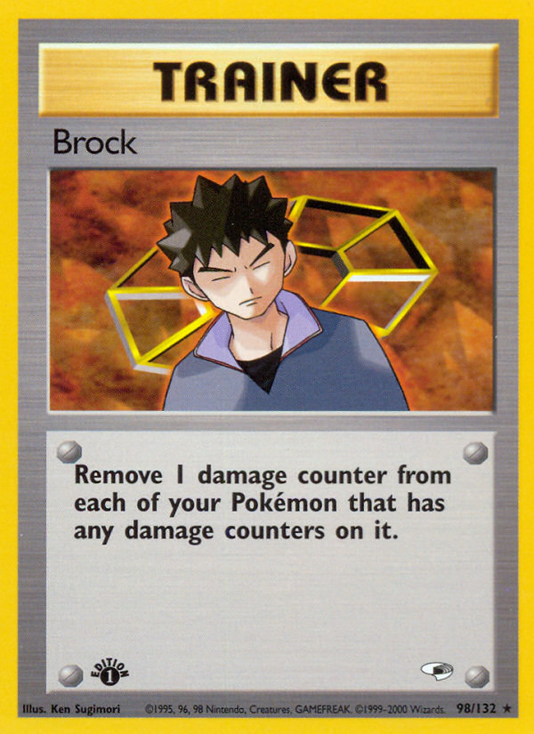 Brock (98/132) [Gym Heroes 1st Edition] Pokémon