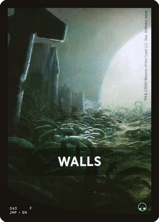 Walls [Jumpstart Front Cards] Magic: The Gathering