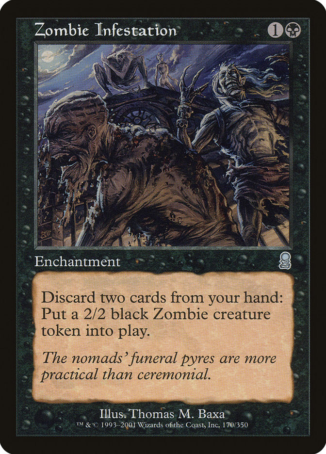 Zombie Infestation [Odyssey] Magic: The Gathering