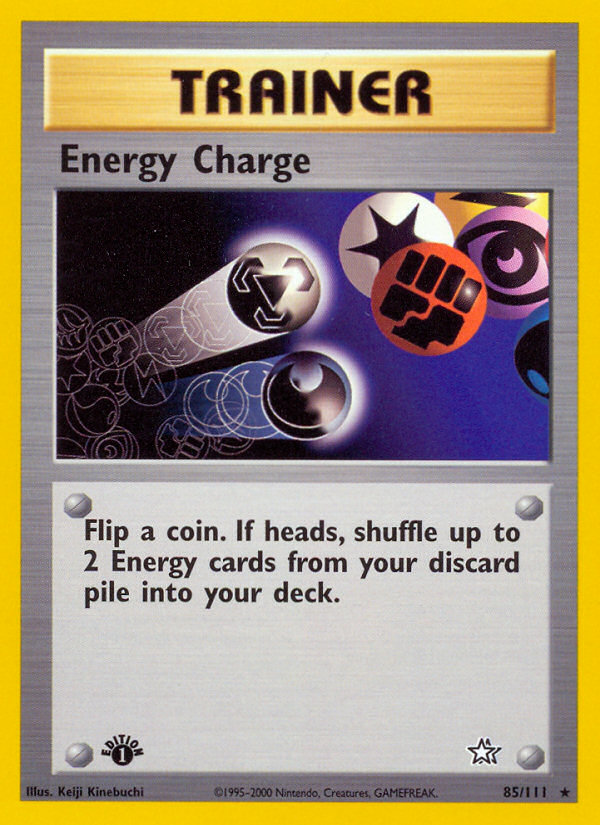 Energy Charge (85/111) [Neo Genesis 1st Edition] Pokémon