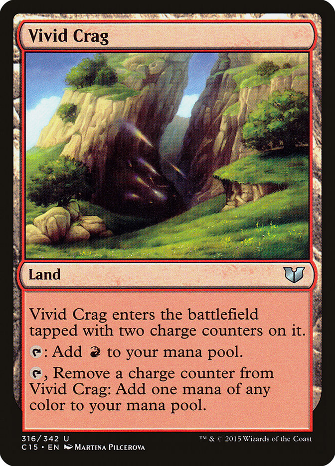 Vivid Crag [Commander 2015] Magic: The Gathering