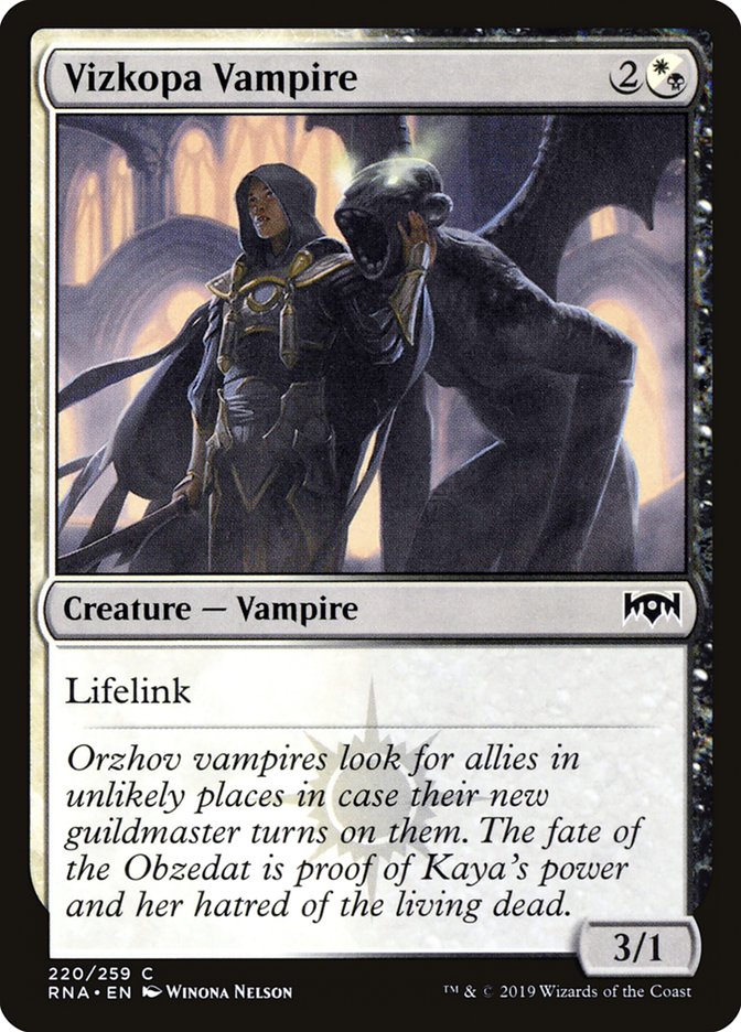 Vizkopa Vampire [Ravnica Allegiance] Magic: The Gathering