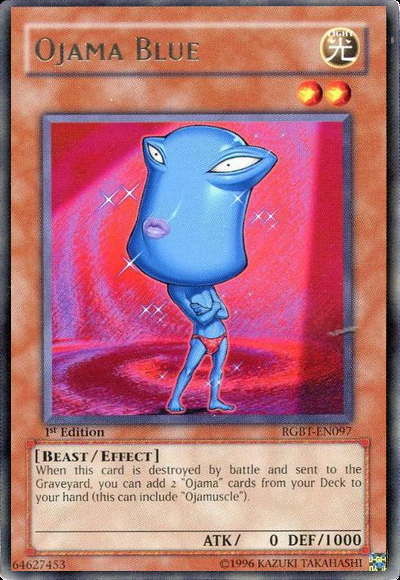 Ojama Blue [RGBT-EN097] Rare Yu-Gi-Oh!