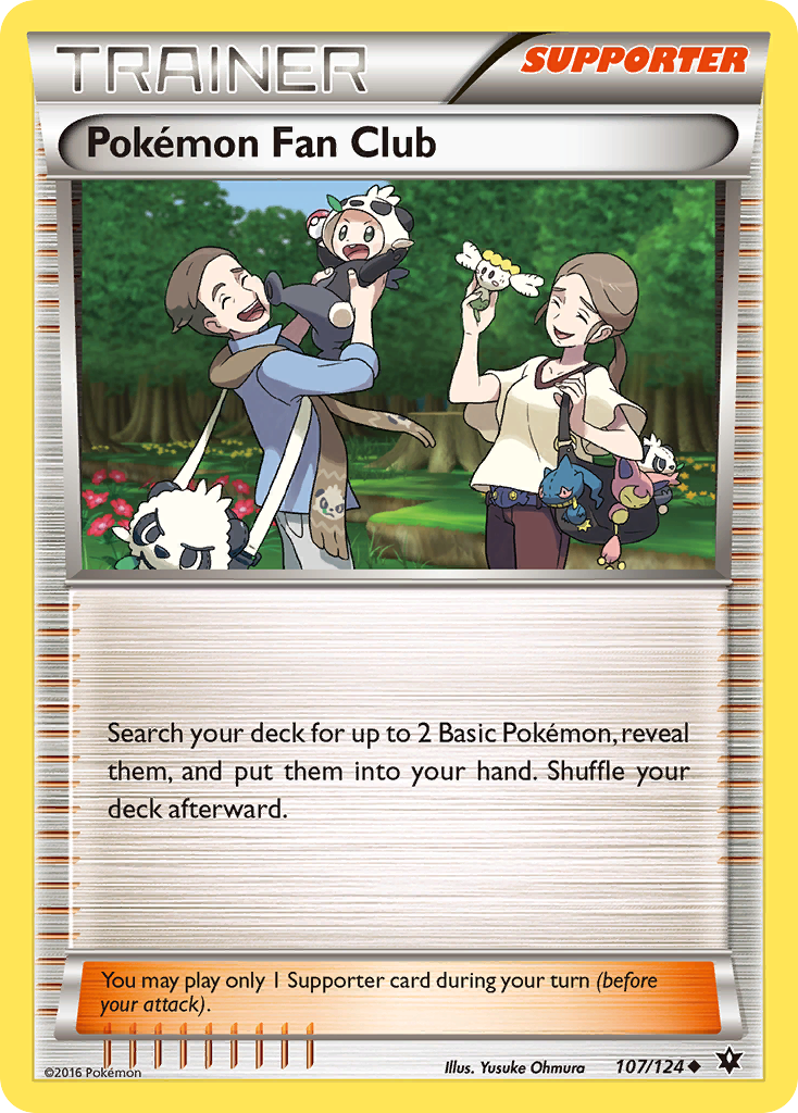 Pokemon Fan Club (107/124) [XY: Fates Collide] Pokémon