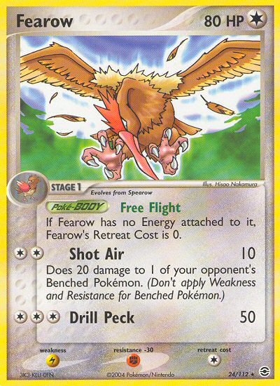 Fearow (24/112) [EX: FireRed & LeafGreen] Pokémon