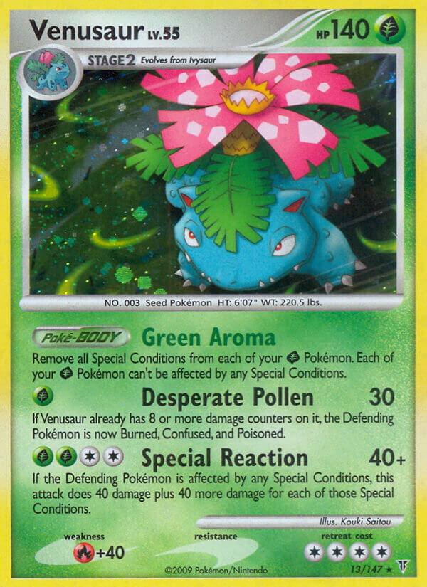 Venusaur (13/147) (Theme Deck Exclusive) [Platinum: Supreme Victors] Pokémon