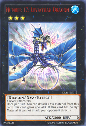 Number 17: Leviathan Dragon (Red) [DL15-EN012] Rare Yu-Gi-Oh!