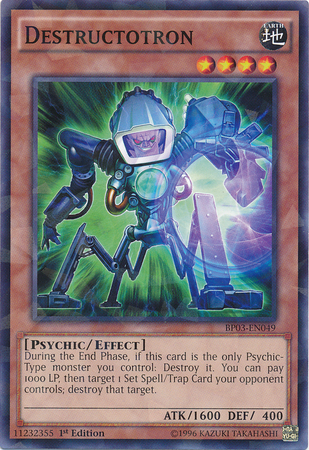 Destructotron [BP03-EN049] Shatterfoil Rare Yu-Gi-Oh!