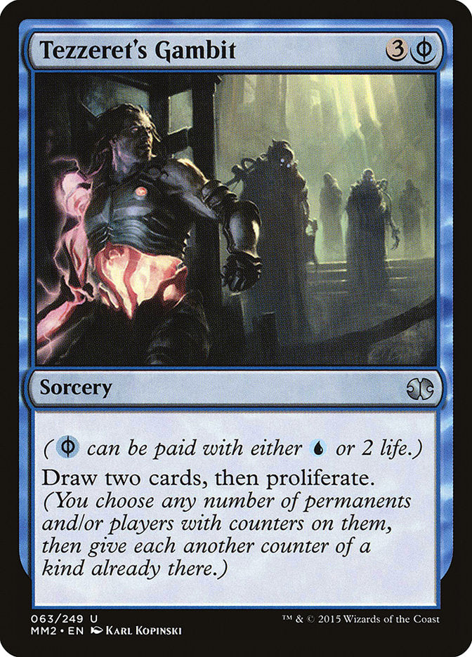 Tezzeret's Gambit [Modern Masters 2015] Magic: The Gathering