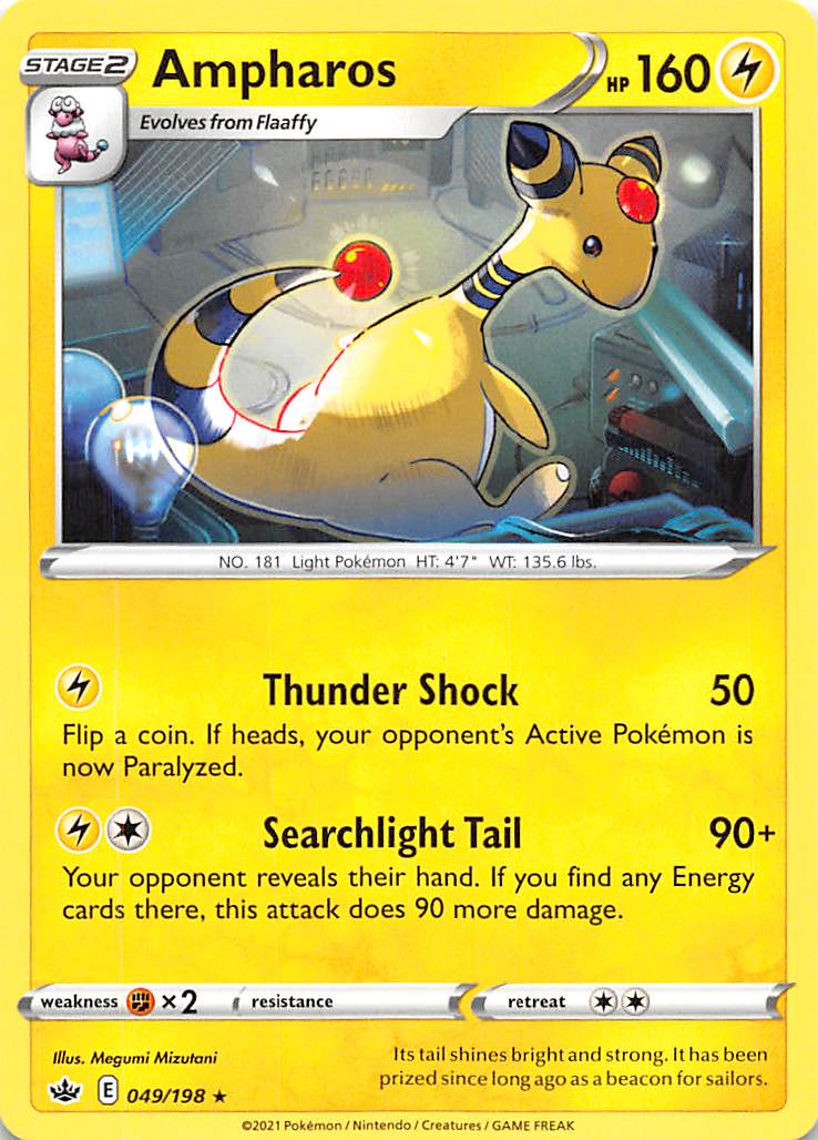 Ampharos (049/198) [Sword & Shield: Chilling Reign] Pokémon