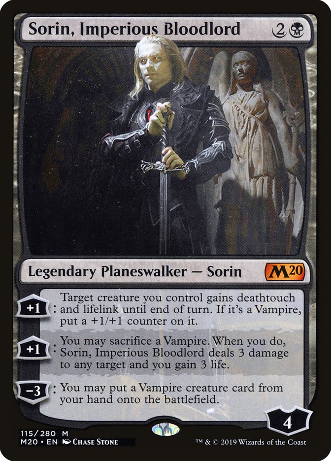 Sorin, Imperious Bloodlord [Core Set 2020] Magic: The Gathering