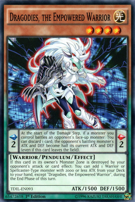 Dragodies, the Empowered Warrior [TDIL-EN093] Common Yu-Gi-Oh!