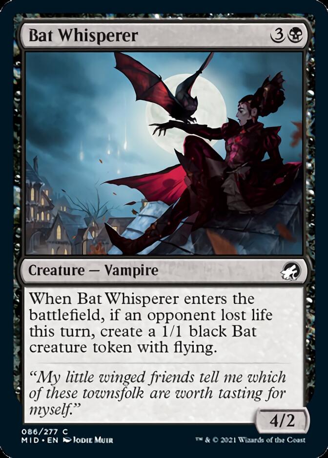 Bat Whisperer [Innistrad: Midnight Hunt] Magic: The Gathering