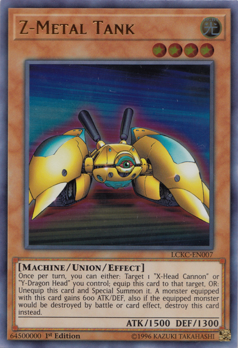 Z-Metal Tank [LCKC-EN007] Ultra Rare Yu-Gi-Oh!