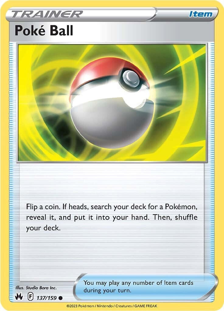 Poke Ball (137/159) [Sword & Shield: Crown Zenith] Pokémon