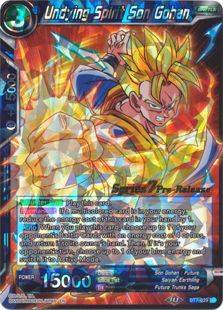 Undying Spirit Son Gohan (BT7-029_PR) [Assault of the Saiyans Prerelease Promos] Dragon Ball Super