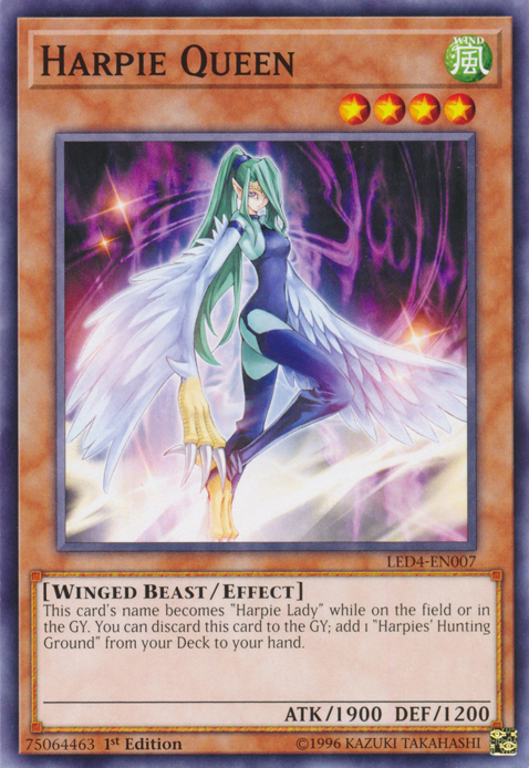 Harpie Queen [LED4-EN007] Common Yu-Gi-Oh!