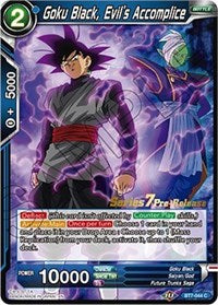Goku Black, Evil's Accomplice (BT7-044_PR) [Assault of the Saiyans Prerelease Promos] Dragon Ball Super