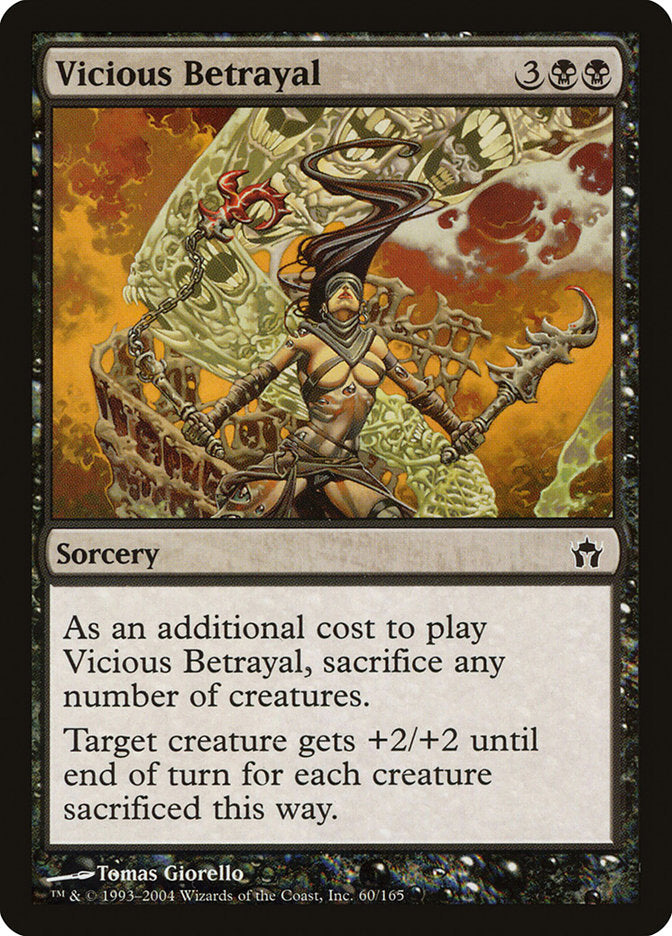 Vicious Betrayal [Fifth Dawn] Magic: The Gathering