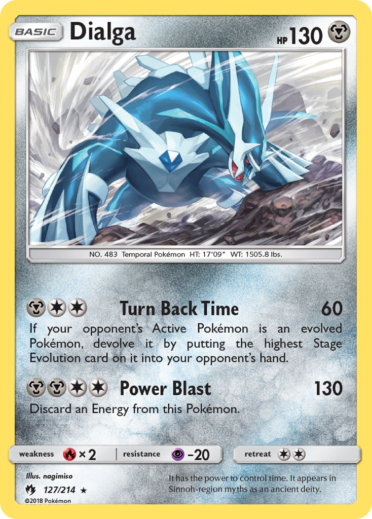 Dialga (127/214) [Sun & Moon: Lost Thunder] Pokémon
