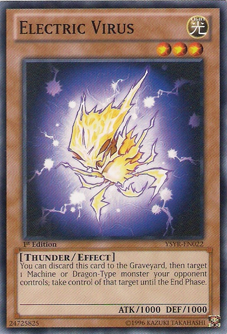 Electric Virus [YSYR-EN022] Common Yu-Gi-Oh!